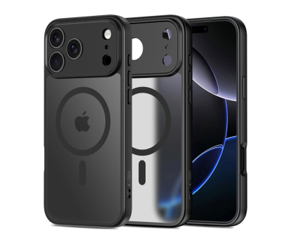 Etui / obudowa na smartfona Tech-Protect Basicmag Magsafe do Iphone 17 Pro Max Matte Black